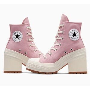 Converse Women's Chuck 70 Deluxe Platform High-Tops in Pink Size 11
